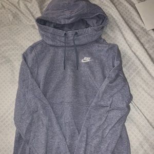 nike turtleneck hoodie